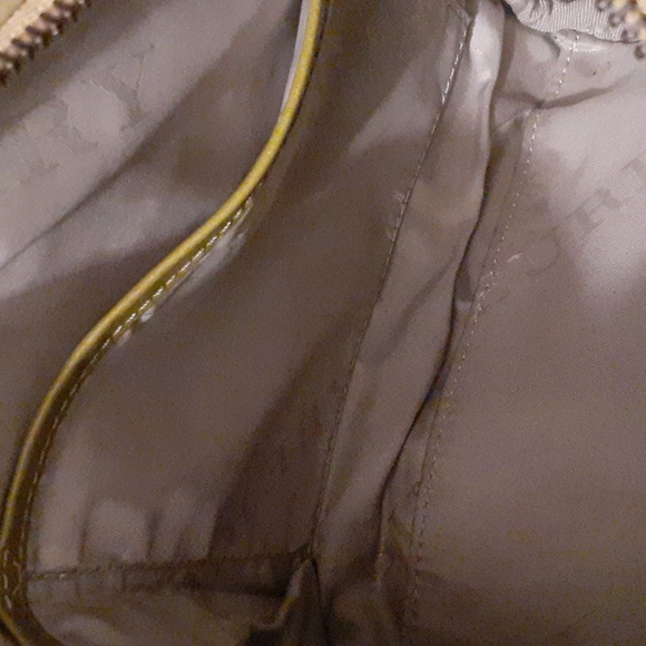 BURBERRY EUC STUDDED GREEN SATCHEL AUTHENTIC - Picture 7 of 9